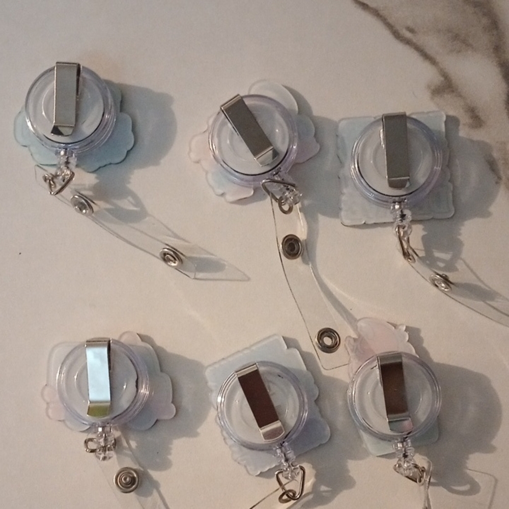 Badge Reels Lot Of 6 - Picture 2 of 8